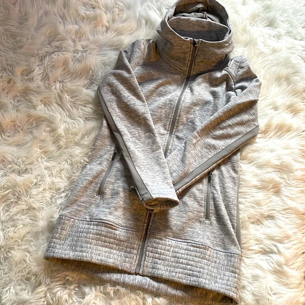 Athletica sport zip up hooded jacket